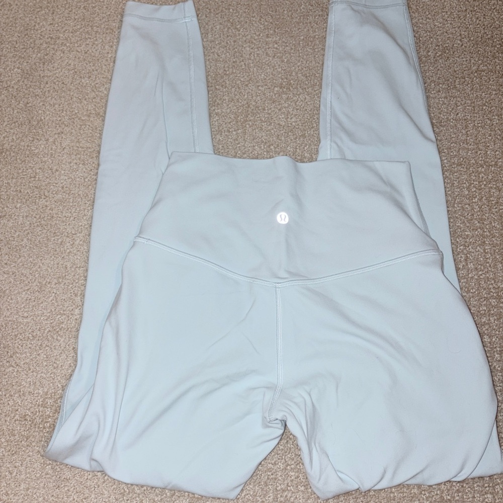 Powder Blue Lululemon Align HR leggings